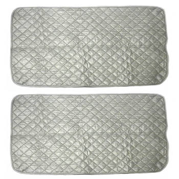 2x Iron Anywhere Portable Magnetic Ironing Mat