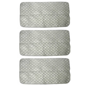 3x Iron Anywhere Portable Magnetic Ironing Mat