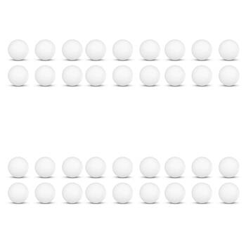 36pc Winex Beer Pong Balls Party Drinking Game White