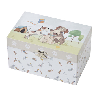 Jiggle & Giggle Puppy Play Jewellery Box Kids/Children's Toy 18x11.5cm 3y+