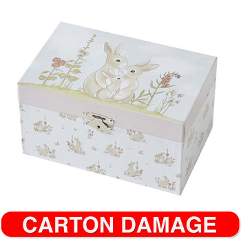 Jiggle & Giggle Some Bunny Loves You Jewellery Box Kids Toy 18x11.5cm 3y+