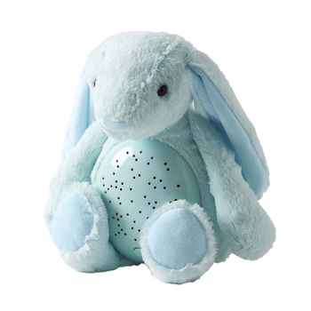 Jiggle & Giggle Blue Bunny Plush Children's Decor Night Light 27x25cm 3y+
