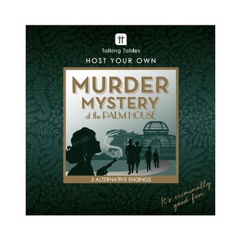 Talking Tables Host Your Own Murder Mystery At The Palm House Board Game