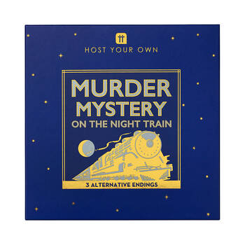 Talking Tables Host Your Own Murder Mystery On The Night Train Board Game