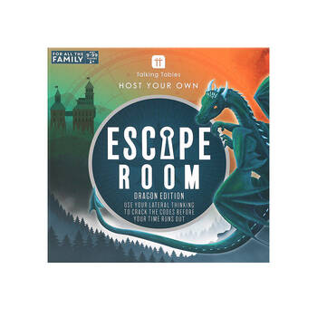 Talking Tables Host Your Own Family Escape Dragon Mystery Board Game