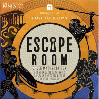 Talking Tables Host Your Own Family Escape Room Game Greek Myths