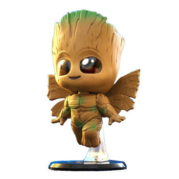 Guardians Galaxy Vol 3 Groot Flying Cosbaby Hot Toys Action Figure Toy