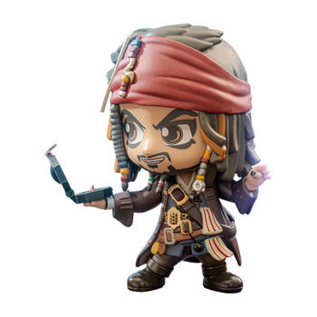 Pirates Caribbean Captain Jack Sparrow Cosbaby Hot Toys Action Figure Toy
