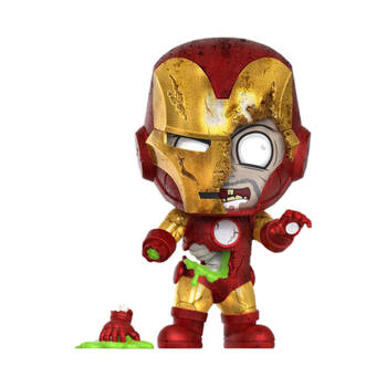 Marvel Zombies Comics Iron Man Bobble-Head Cosbaby Figure 12cm