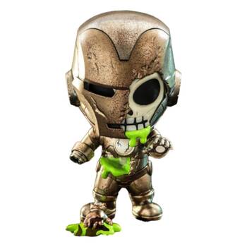 Marvel Zombies Comics Iron Man Translucent Cosbaby Figure Toy