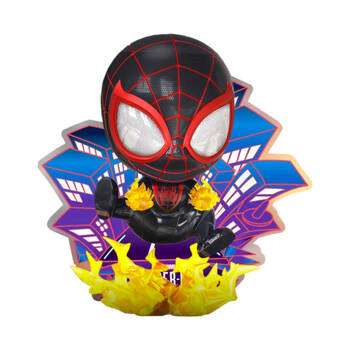 Marvel Spider-Man Miles Morales Venom Blast Cosbaby Action Figure