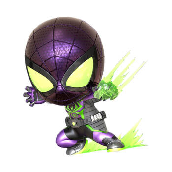 Marvel Spider-Man Miles Morales Purple Reign Suit Cosbaby Action Figure