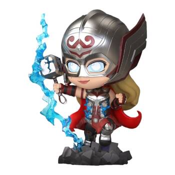 Thor 4 Love and Thunder Mighty Thor Battling Cosbaby Figure Toy