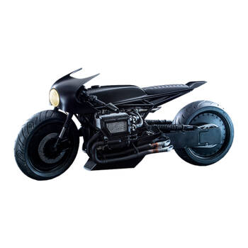 The Batman Batcycle 1:6 Scale Vehicle Collectable 42cm