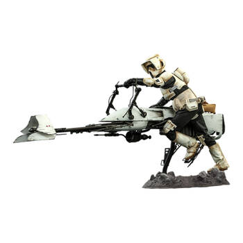 Star Wars: The Mandalorian - Scout Trooper & Speeder Bike Figure