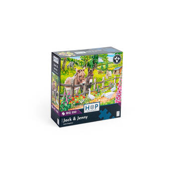 250pc House of Puzzles Board Jack & Jenny Kids Jigsaw Puzzles Toys 48x34cm 3y+