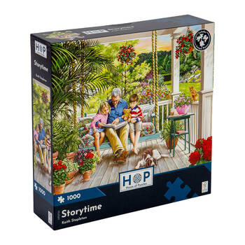 1000pc House Of Puzzles Storytime 48x69cm Jigsaw Puzzle 3y+