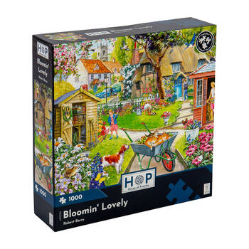 1000pc House Of Puzzles Bloomin Lovely 48x69cm Jigsaw Puzzle 3y+