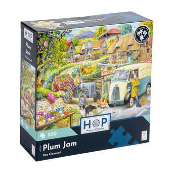 500pc House Of Puzzles Plum Jam 34x48cm Jigsaw Puzzle 3y+