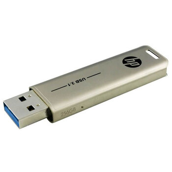 HP Portable x796w 256GB USB 3.1 Flash Drive Gold