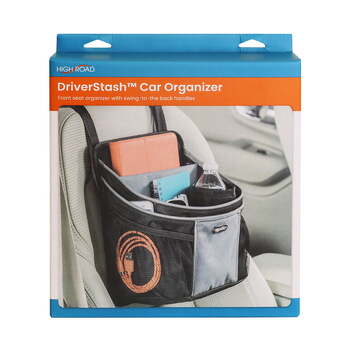 High Road Driver Stash Car Organiser Storage Bag - Black