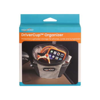 High Road Polyester Driver Cup Organiser Storage Pouch - Grey