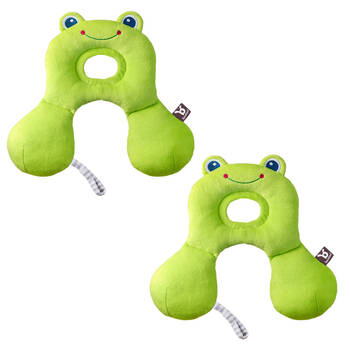 2PK Benbat Total Support Headrest Frog 0-12m