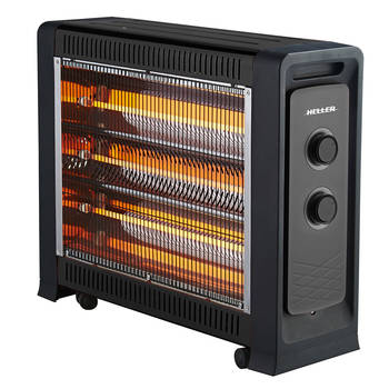 Heller 2400W Quartz Radiant Heater - Fan Assisted