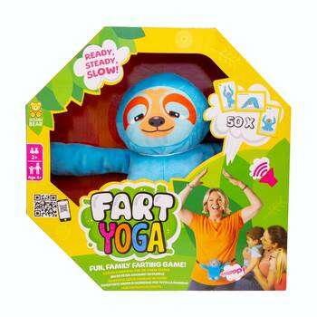 Fart Yoga The Family Farting Board Game Up to Two Players 4y+