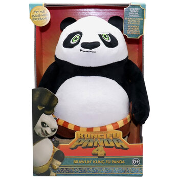 Kung Fu Panda 4 Motion Activated Plush Kids/Childrens Toy 4Y+