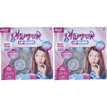 2PK Style It! Shimmer Lipgloss DIY Craft Set Kit Kids/Children 6y+