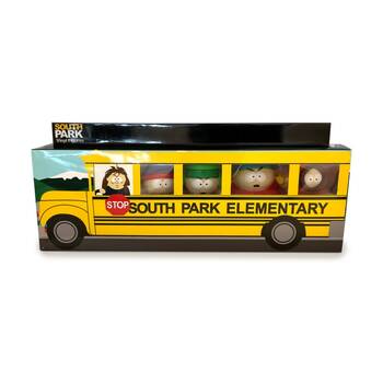 South Park Poki Vinyl Figurines Collection School Bus Box Set 2.5 Inches
