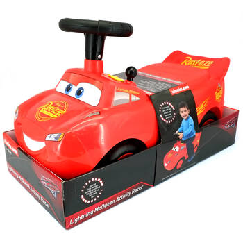 Kiddieland Lightning McQueen Racer Ride-on Toy Toddler - Red 12m+