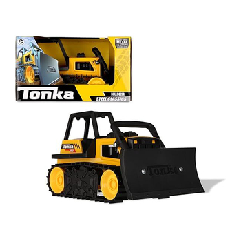 Tonka Steel Classics Tough Bulldozer Vehicle Kids/Childrens Toy 3y+
