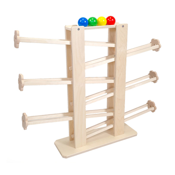 Hess Spielzeug Wooden Giant Marble Run Kids 2y+ Brights & Natural