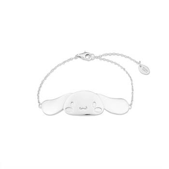 Couture Kingdom Sanrio Precious Metal Cinnamoroll Bracelet Large - Silver