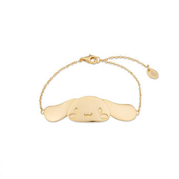 Couture Kingdom Sanrio Precious Metal Cinnamoroll Bracelet Large - Gold