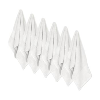 6x Ardor St Regis Collection 40x70cm Hand Towel 600GSM Soft Cotton White