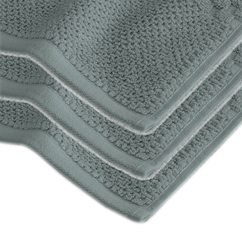 3PK Algodon Portland 100% Cotton Bathroom Hand Towel Green 40x70cm