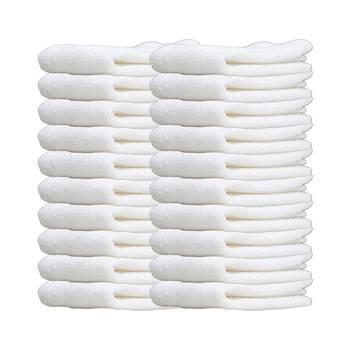 20PK Jason Commercial J-Dry Luxe Hand Towel 45x65cm - White