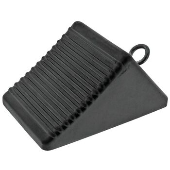 Hulk 4x4 Solid Rubber Wheel Chock w/ Metal Eyebolt
