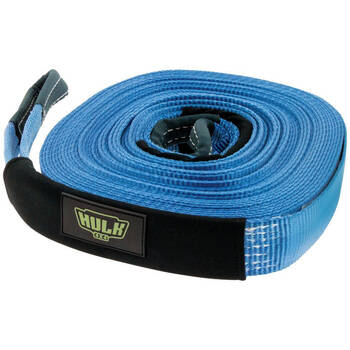 Hulk Heavy Duty Winch Extension Strap 5000kg 50mm x 20m Blue