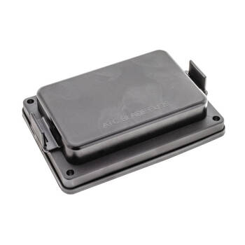 Hulk Heavy-Duty Weatherproof Blade Vehicle Fuse Box w/ Cover 10-Way