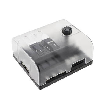 Hulk Weather-Proof Blade Vehicle Fuse/Distribution Box w/ Cover 6-Way