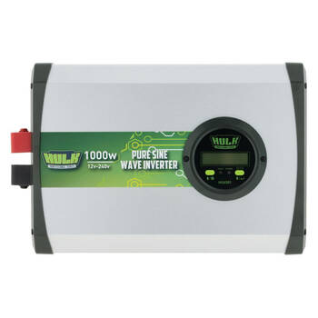 Hulk Pro Pure Sine Wave Power Inverter 12VDC to 240VAC True 1000W