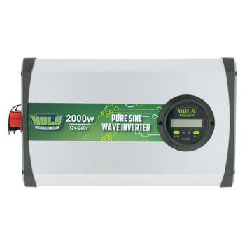 Hulk Pro Pure Sine Wave Power Inverter 12VDC to 240VAC True 2000W
