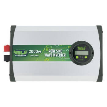 Hulk Pro Pure Sine Wave Power Inverter 24VDC to 240VAC True 2000W