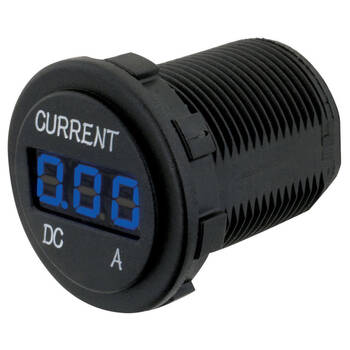 Hulk Digital Display Vehicle DC Ammeter 12-24V Blue Illumination