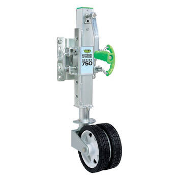 Hulk Heavy-Duty Off-Road Rust Resistant Swivel Jockey Wheel 8inch