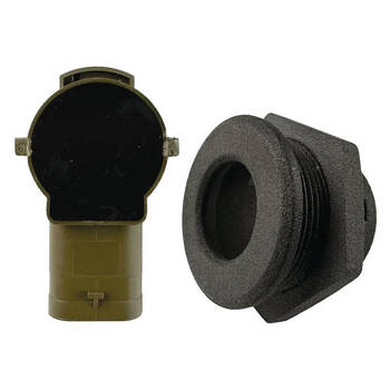 4pc Hulk Type-A Reverse Sensor Relocation Kit For 5mm Thick Bullbar Black